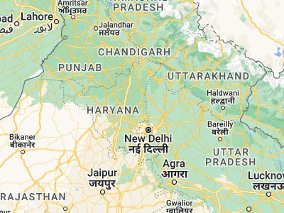 Map showing location of Samālkha (29.23578, 77.0138)