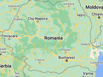 Map showing location of Sâmbăta de Sus (45.75, 24.81667)