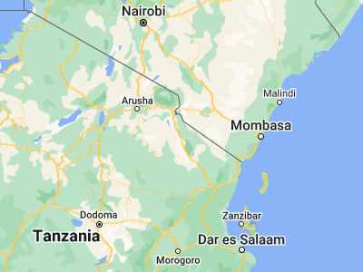 Map showing location of Same (-4.06667, 37.73333)