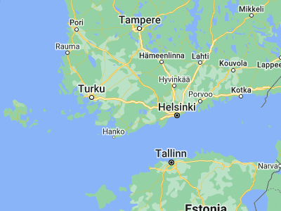 Map showing location of Sammatti (60.31667, 23.81667)