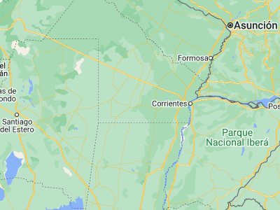 Map showing location of Samuhú (-27.52116, -60.39167)