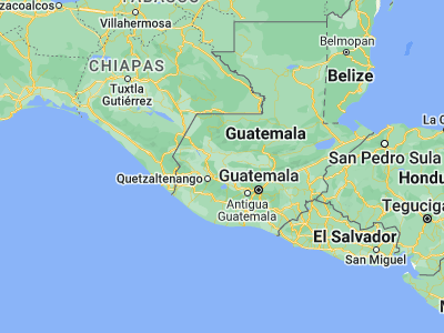Map showing location of San Antonio Ilotenango (15.05472, -91.22972)