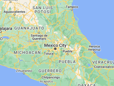 Map showing location of San Bartolo Cuautlalpan (19.8151, -99.01044)