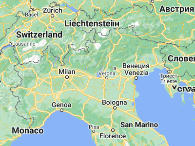 Map showing location of San Felice del Benaco (45.58949, 10.55168)