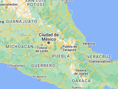 Map showing location of San Felipe Ixtacuixtla (19.32661, -98.37746)