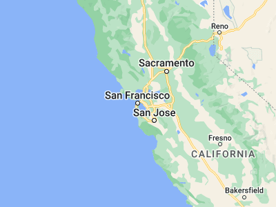 Map showing location of San Francisco (37.77493, -122.41942)