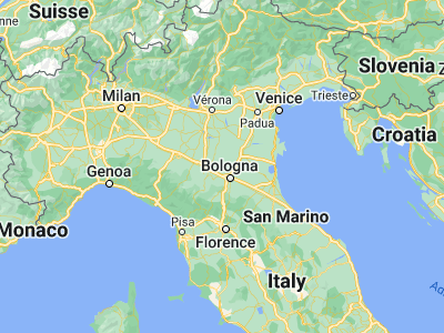 Map showing location of San Giovanni in Persiceto (44.63997, 11.18411)