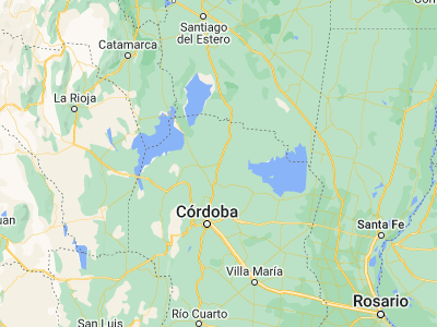 Map showing location of San José de la Dormida (-30.3544, -63.94872)