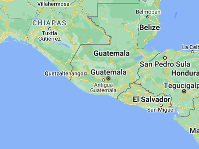 Map showing location of San José Poaquil (14.81972, -90.90639)