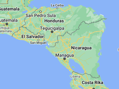 Map showing location of San Juan de Limay (13.17603, -86.61234)