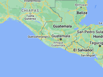 Map showing location of San Juan La Laguna (14.7, -91.28333)