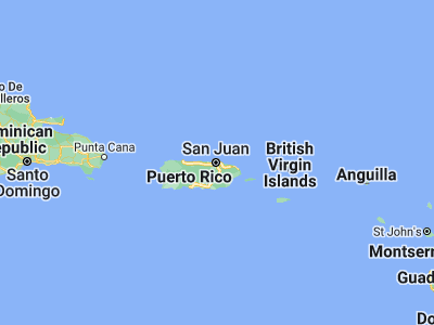 Map showing location of San Juan (18.46633, -66.10572)