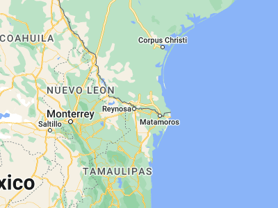 Map showing location of San Juan (26.18924, -98.15529)