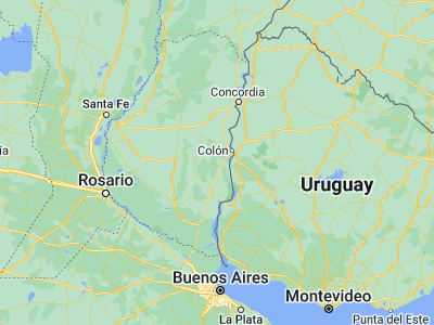Map showing location of San Justo (-32.44654, -58.43569)