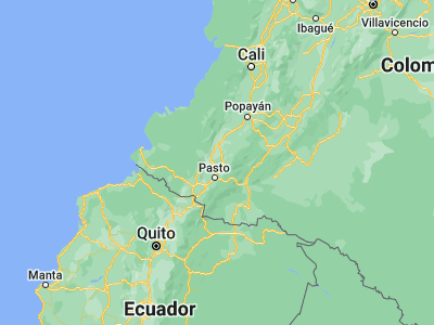 Map showing location of San Lorenzo (1.50628, -77.21898)