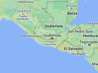 Map showing location of San Martín Jilotepeque (14.78778, -90.7925)