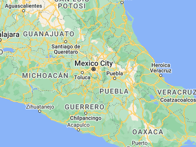 Map showing location of San Miguel Xico (19.27081, -98.94803)