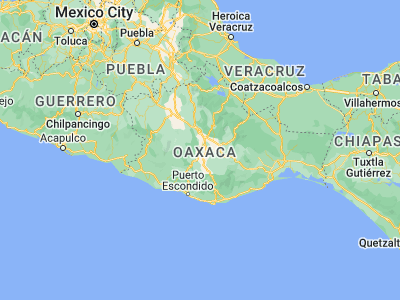 Map showing location of San Pablo Huixtepec (16.81948, -96.78128)