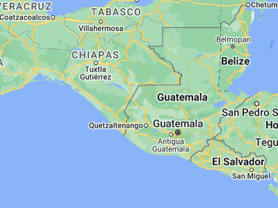 Map showing location of San Pedro Necta (15.5, -91.76667)