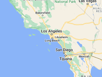 Map showing location of San Pedro (33.73585, -118.29229)