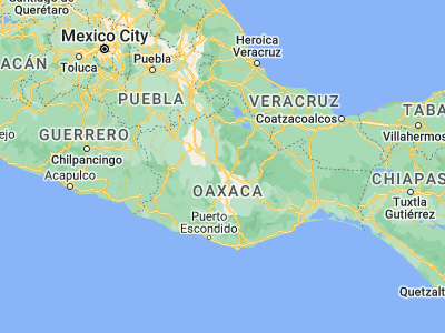 Map showing location of San Pedro y San Pablo Etla (17.205, -96.79834)