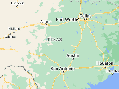 Map showing location of San Saba (31.19572, -98.7181)