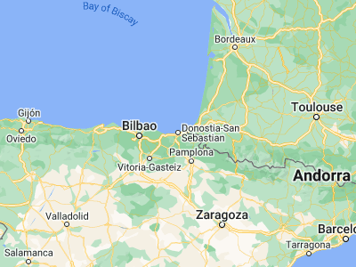 Map showing location of San Sebastián (43.31283, -1.97499)