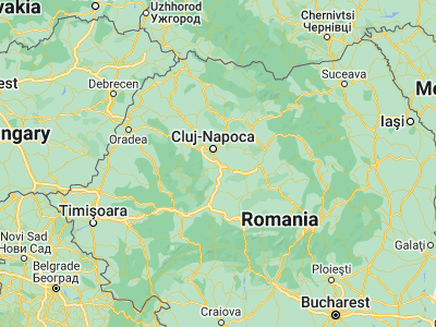 Map showing location of Sănduleşti (46.58333, 23.71667)