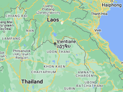 Map showing location of Sang Khom (17.82649, 103.09262)