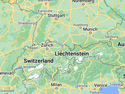 Map showing location of Sankt Margrethen (47.45253, 9.63741)