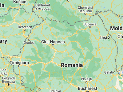 Map showing location of Sânpetru de Câmpie (46.71667, 24.26667)