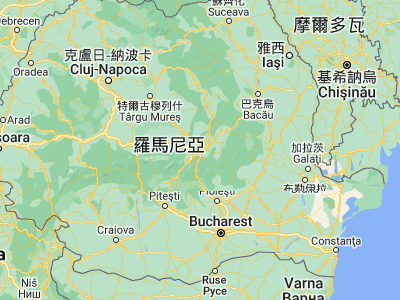 Map showing location of Sânpetru (45.71667, 25.63333)