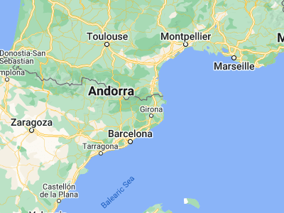 Map showing location of Sant Joan les Fonts (42.21186, 2.51291)