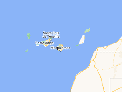Map showing location of Santa Brígida (28.03197, -15.50425)