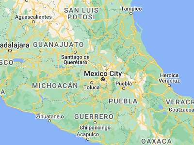 Map showing location of Santa Gertrudis (19.73333, -99.36667)