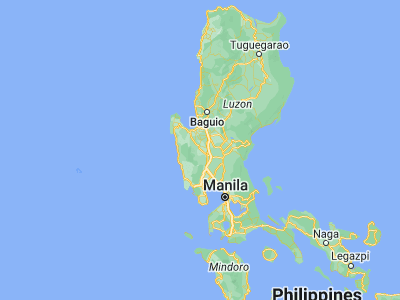 Map showing location of Santa Ignacia (15.6169, 120.4358)