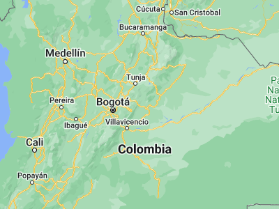 Map showing location of Santa María (4.86048, -73.26234)