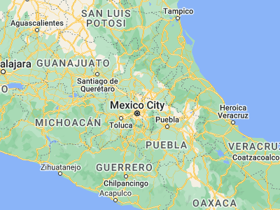 Map showing location of Santa María Tonatitla (19.68583, -99.05667)