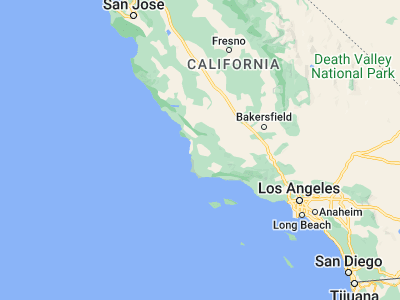 Map showing location of Santa Maria (34.95303, -120.43572)