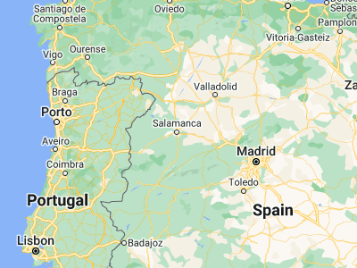 Map showing location of Santa Marta de Tormes (40.95065, -5.62723)