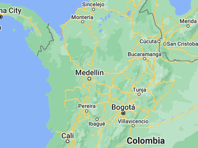 Map showing location of Santo Domingo (6.47222, -75.16472)