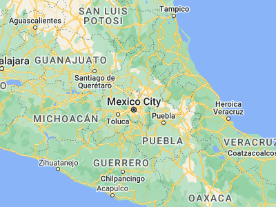 Map showing location of Santo Tomas Chiconautla (19.64056, -99.00833)