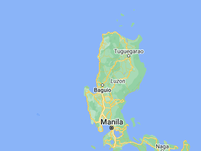Map showing location of Santol (16.772, 120.4604)