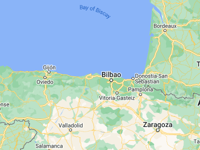 Map showing location of Santoña (43.44386, -3.45757)