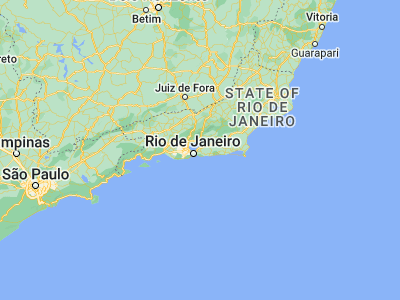Map showing location of São Gonçalo (-22.82694, -43.05389)