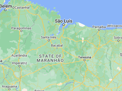 Map showing location of São Mateus do Maranhão (-4.04167, -44.475)