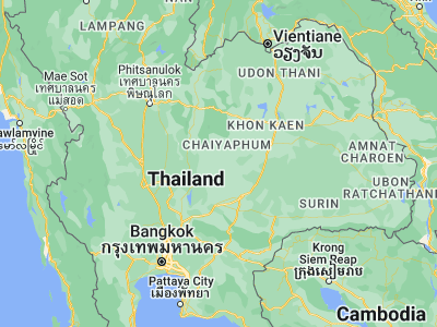 Map showing location of Sap Yai (15.63739, 101.61671)