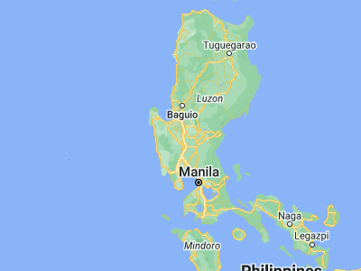 Map showing location of Sapang (15.7032, 120.5245)