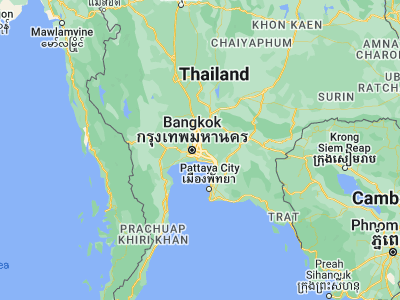Map showing location of Saphan Sung (13.77019, 100.68531)
