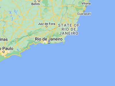 Map showing location of Saquarema (-22.92, -42.51028)